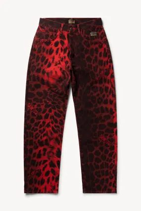 Leopard Batten Jean