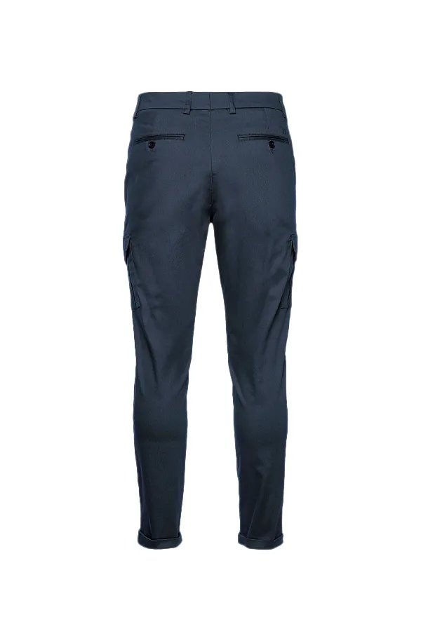 Les Deux Como Cargo Suit Pants Navy