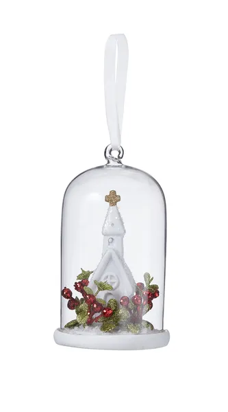 Light-Up Faith Cloche Ornaments In 2 Styles