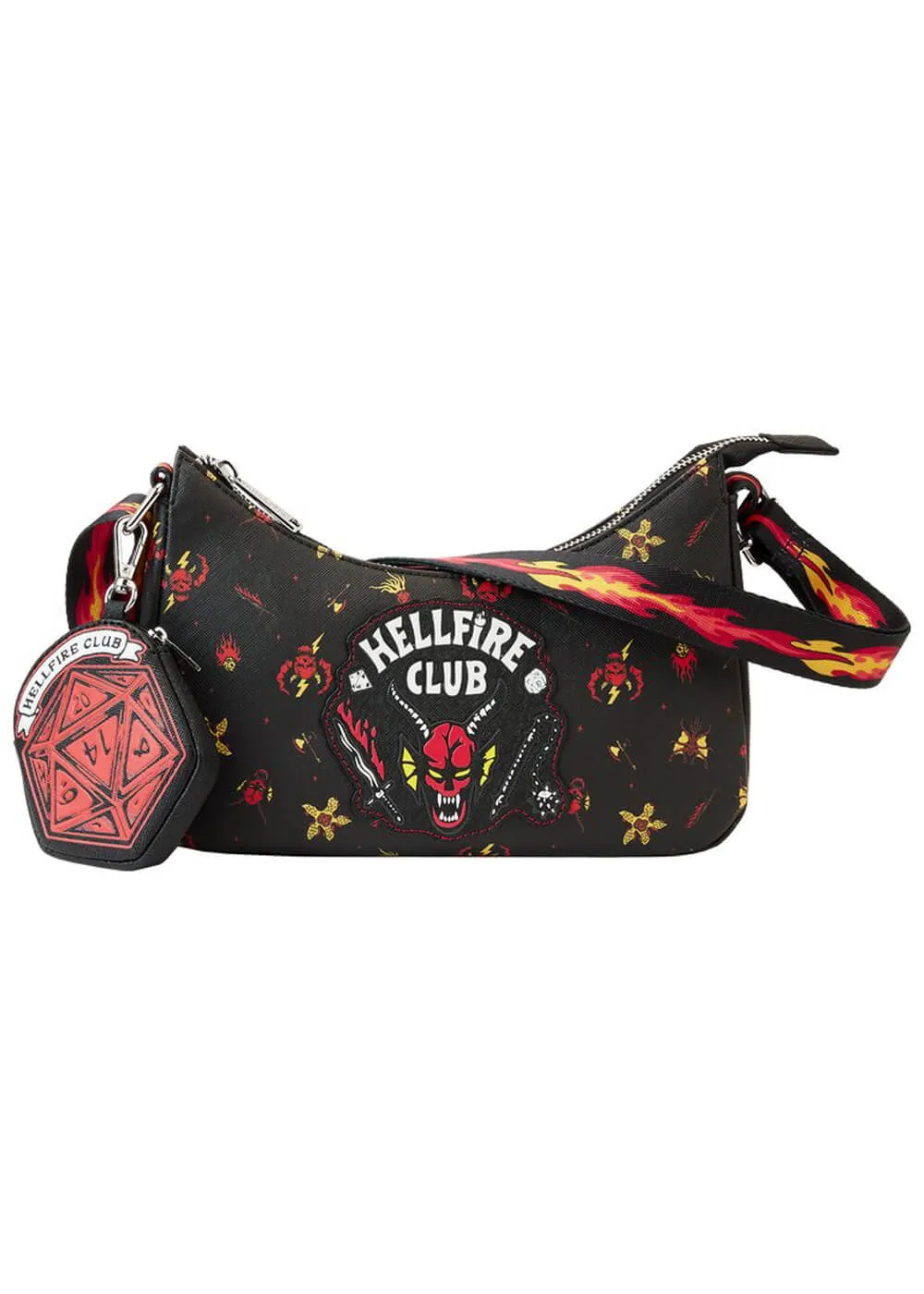 Loungefly Netflix Stranger Things Hellfire Club Crossbody Bag