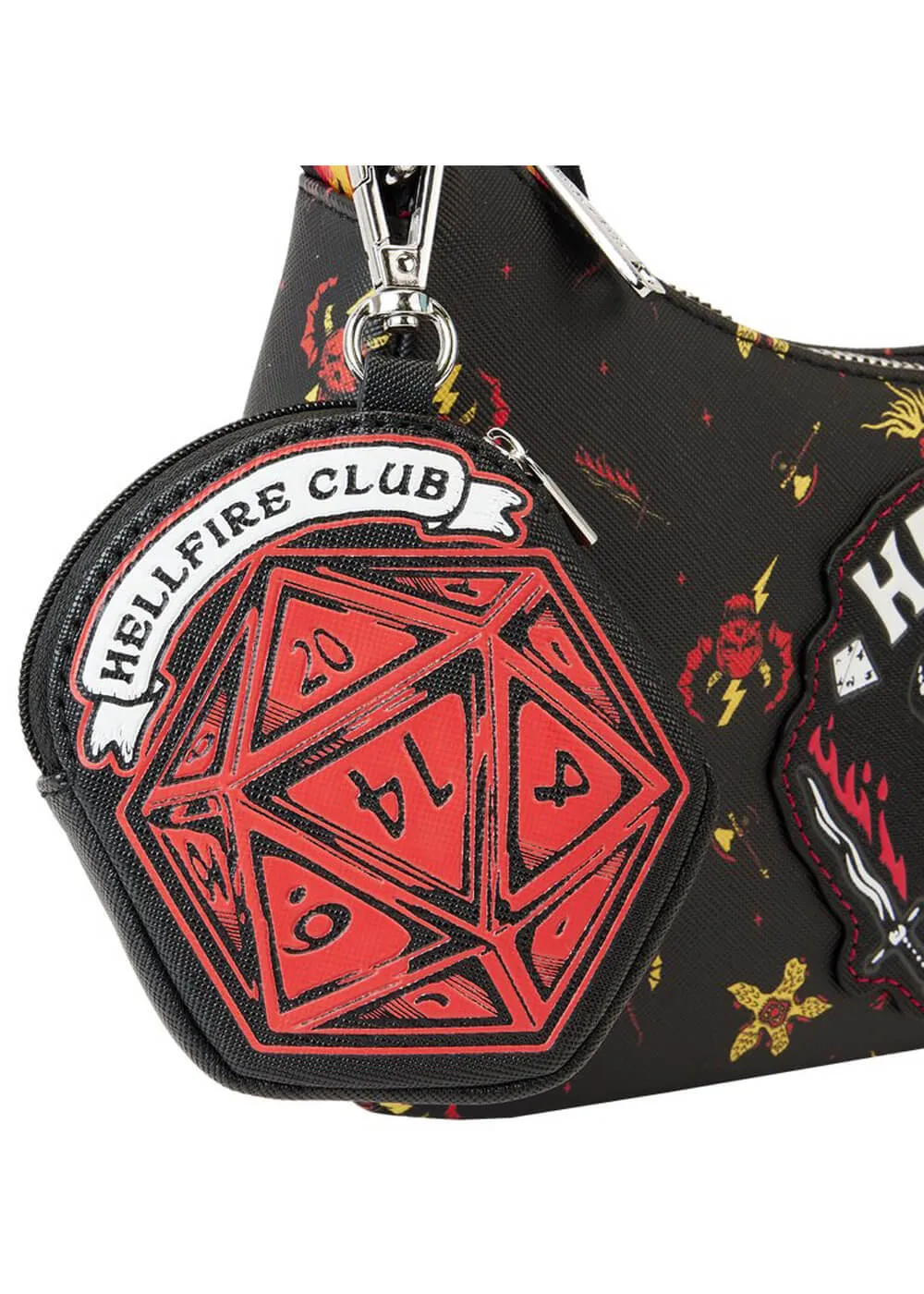 Loungefly Netflix Stranger Things Hellfire Club Crossbody Bag