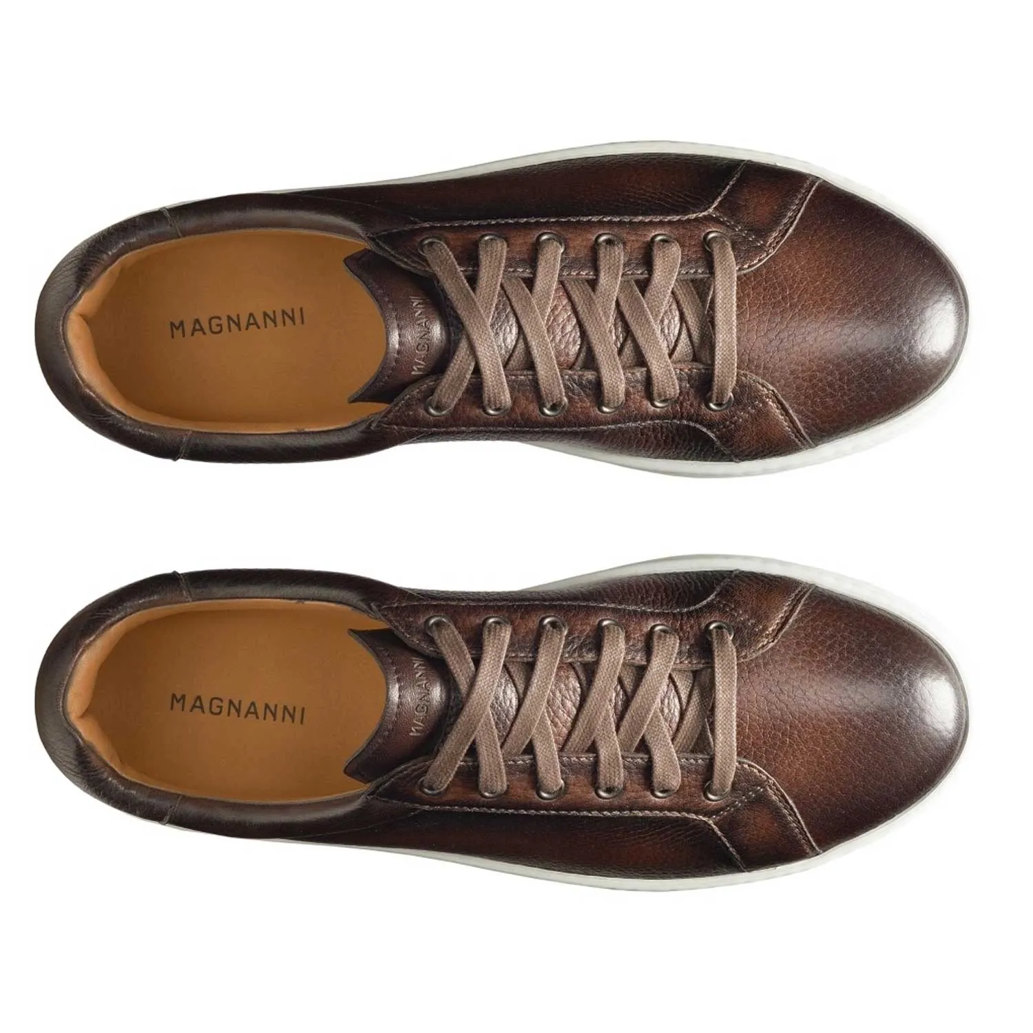 Magnanni Leve Deerskin Sneaker