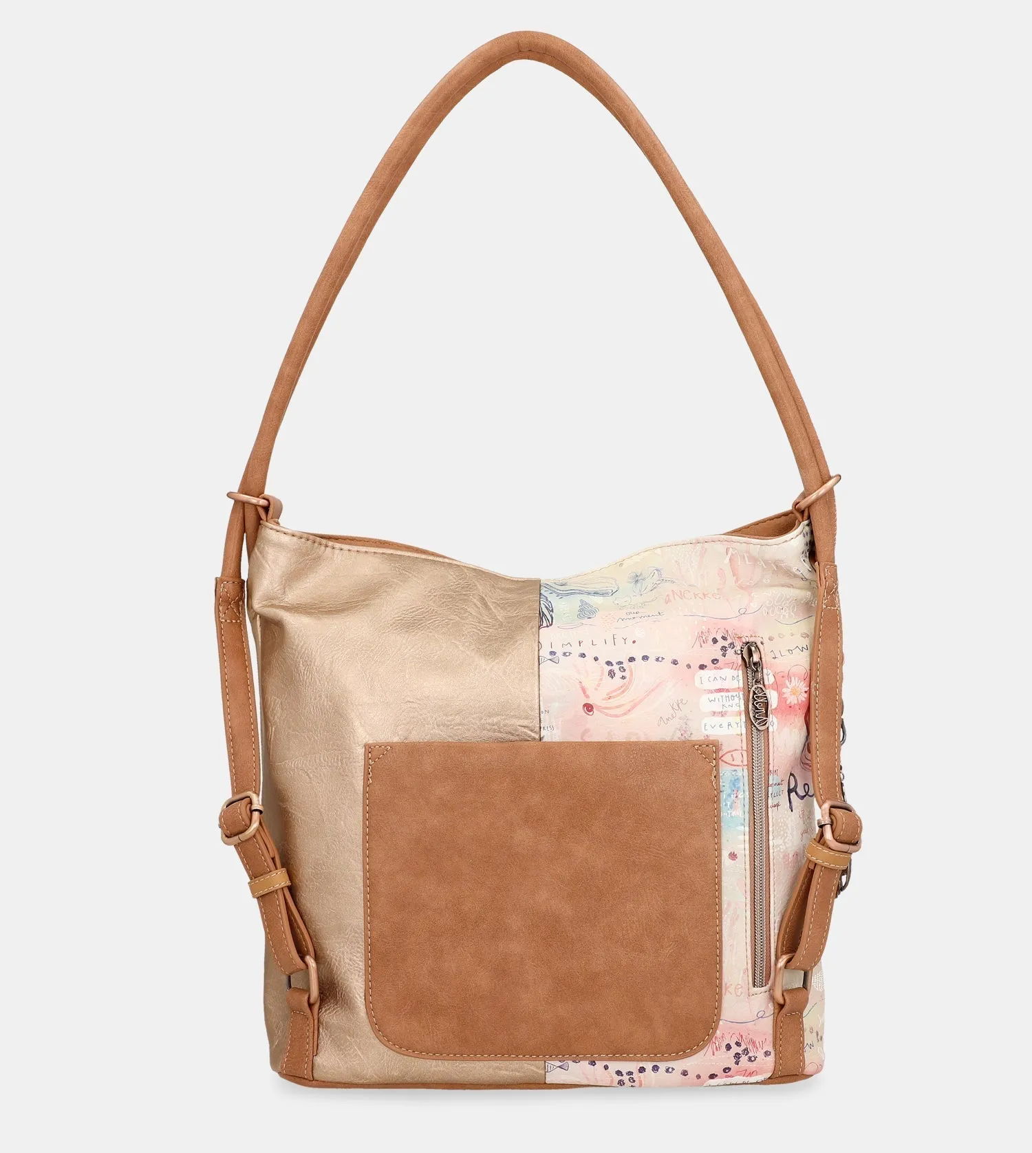 Mediterranean Convertible bag to backpack Hobo