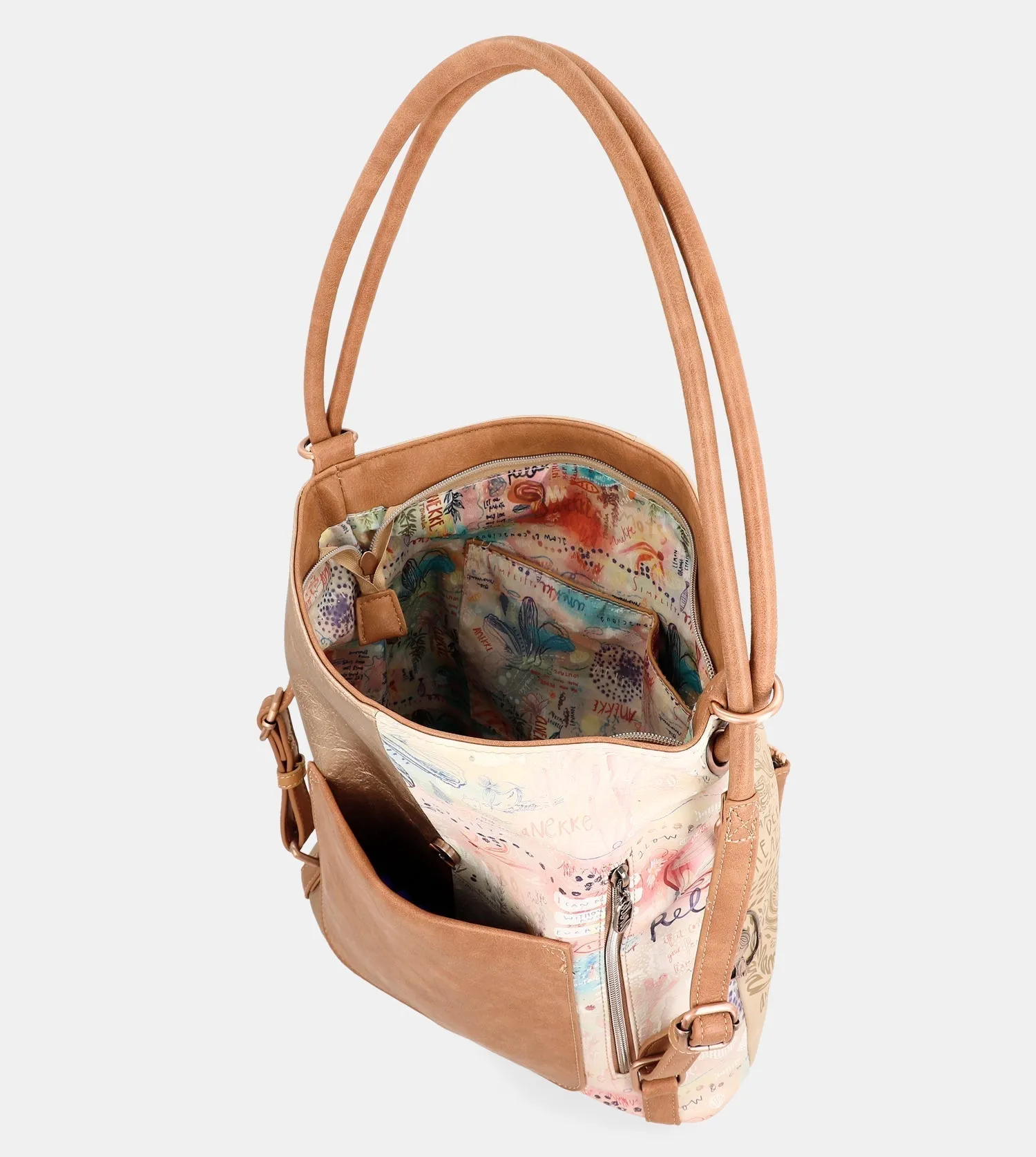 Mediterranean Convertible bag to backpack Hobo