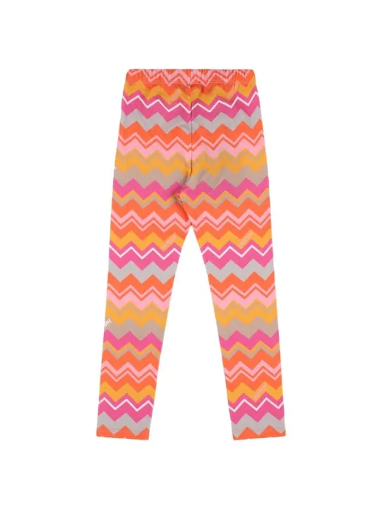 Missoni   Printed stretch cotton jersey leggings 