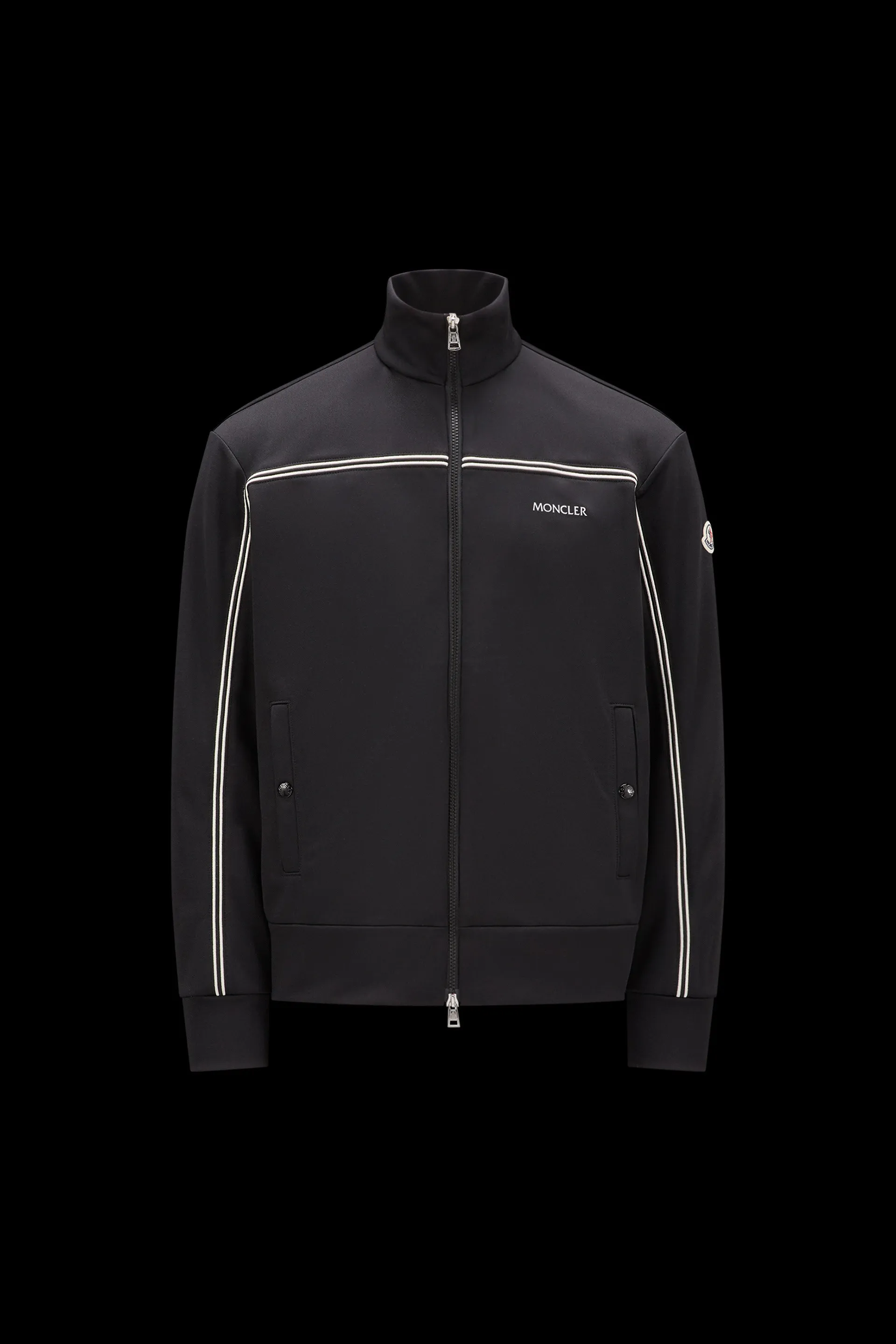 MONCLER  |Triacetate Zip-Up Sweatshirt