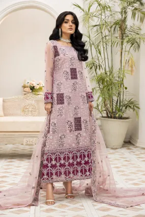 Nainsukh by House of Nawab Luxury Unstitched 3Pc Suit - TAMUDAR A