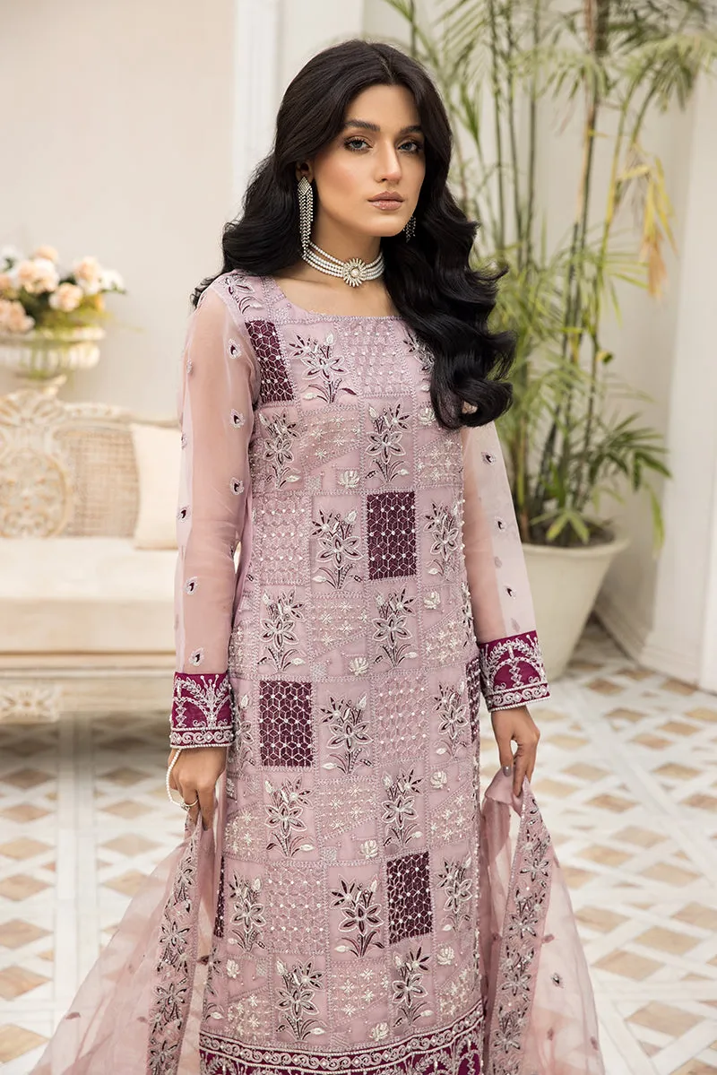 Nainsukh by House of Nawab Luxury Unstitched 3Pc Suit - TAMUDAR A