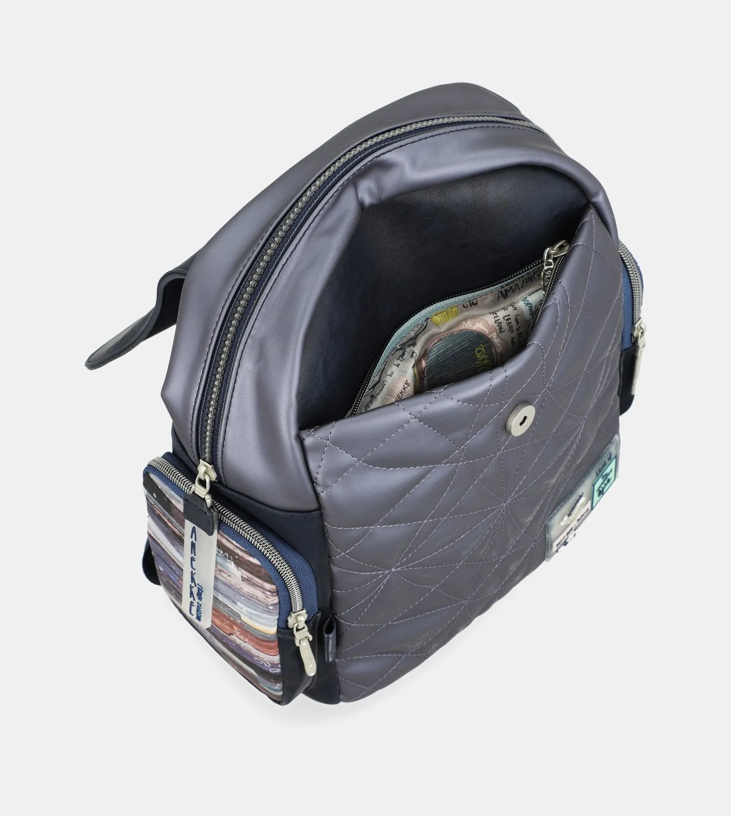 Nature Ocean backpack with a flap