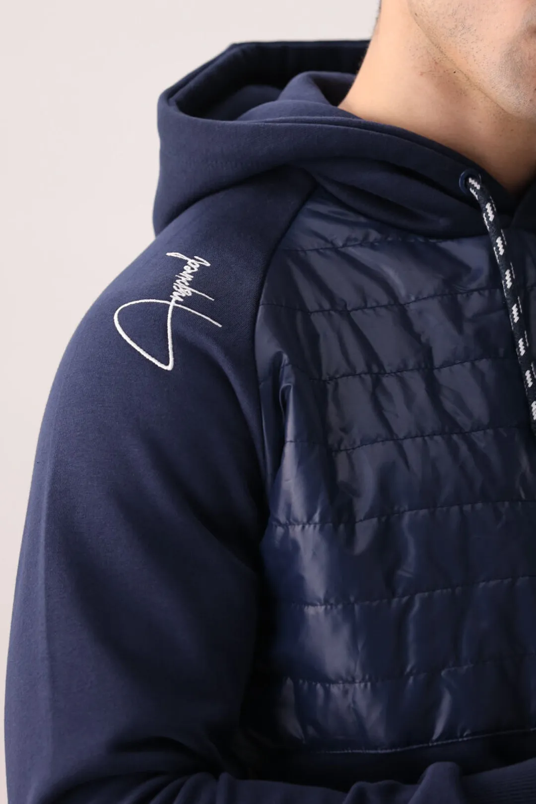 Navy Graphic Hoodie