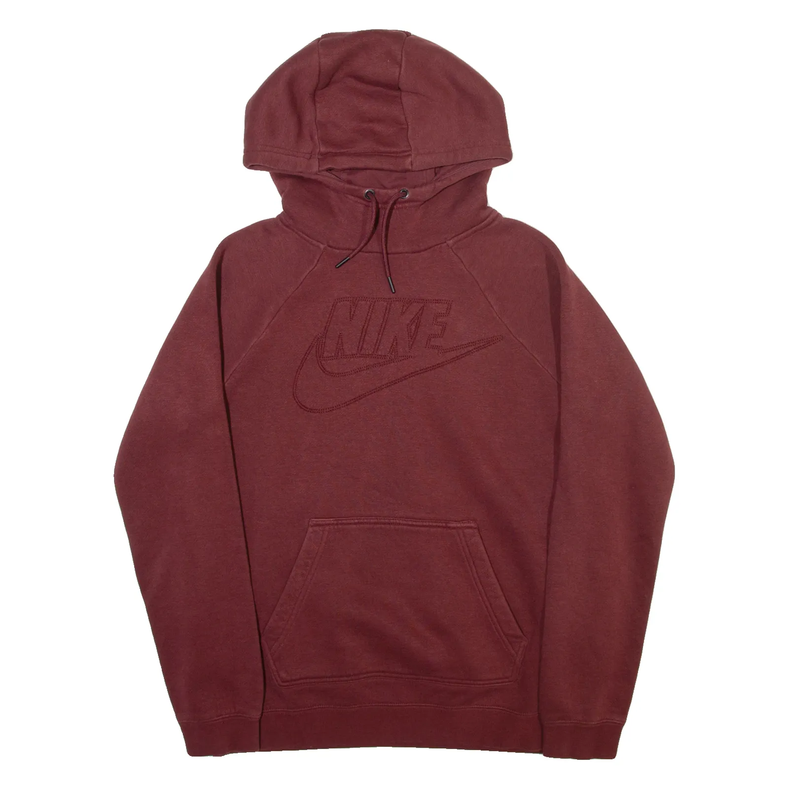 NIKE Mens Maroon Hoodie S