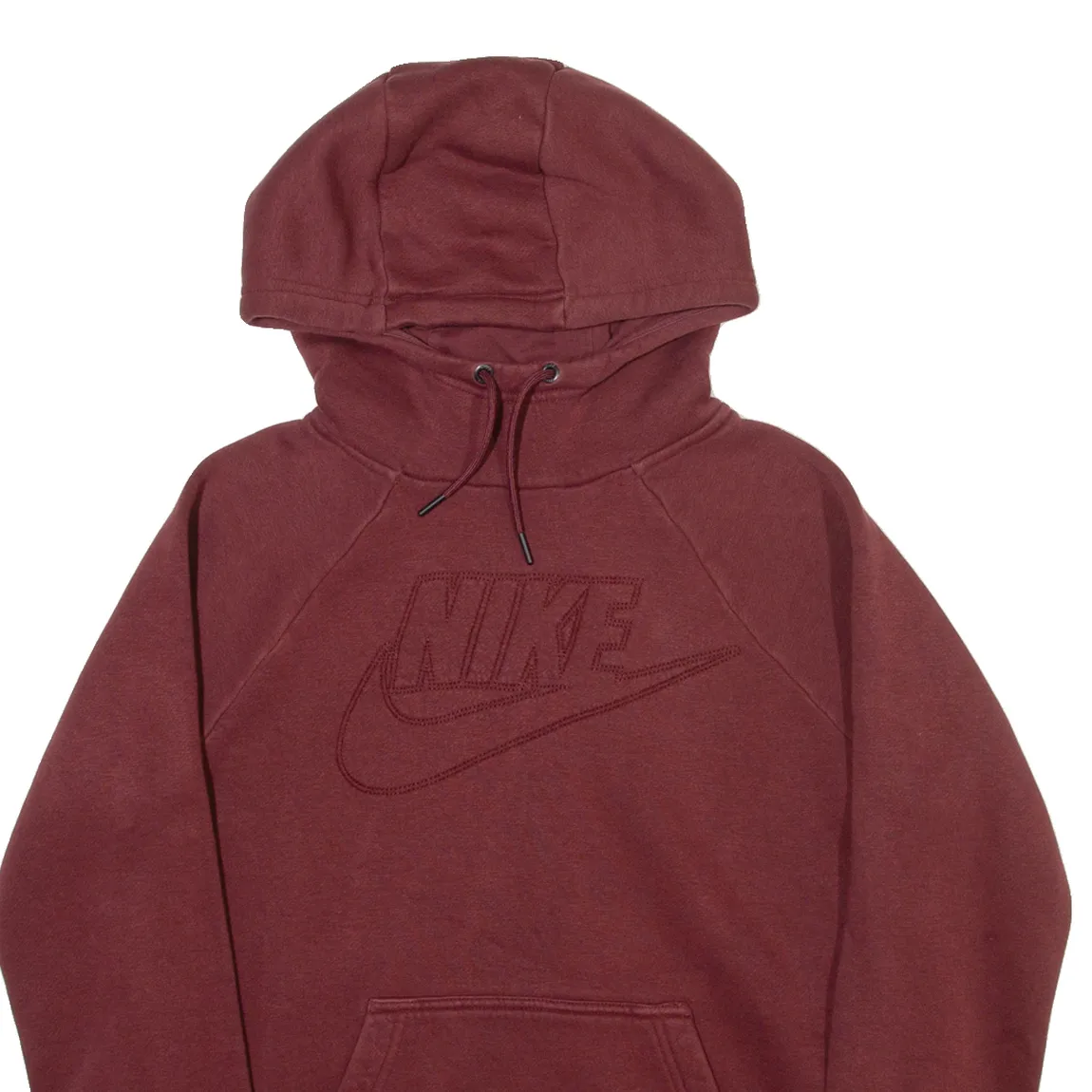 NIKE Mens Maroon Hoodie S