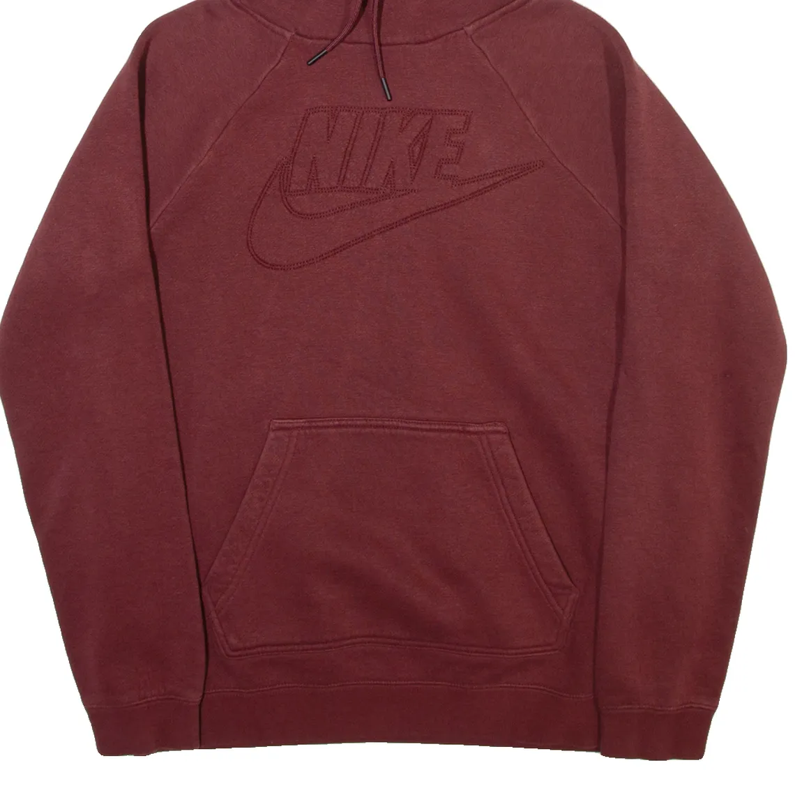 NIKE Mens Maroon Hoodie S