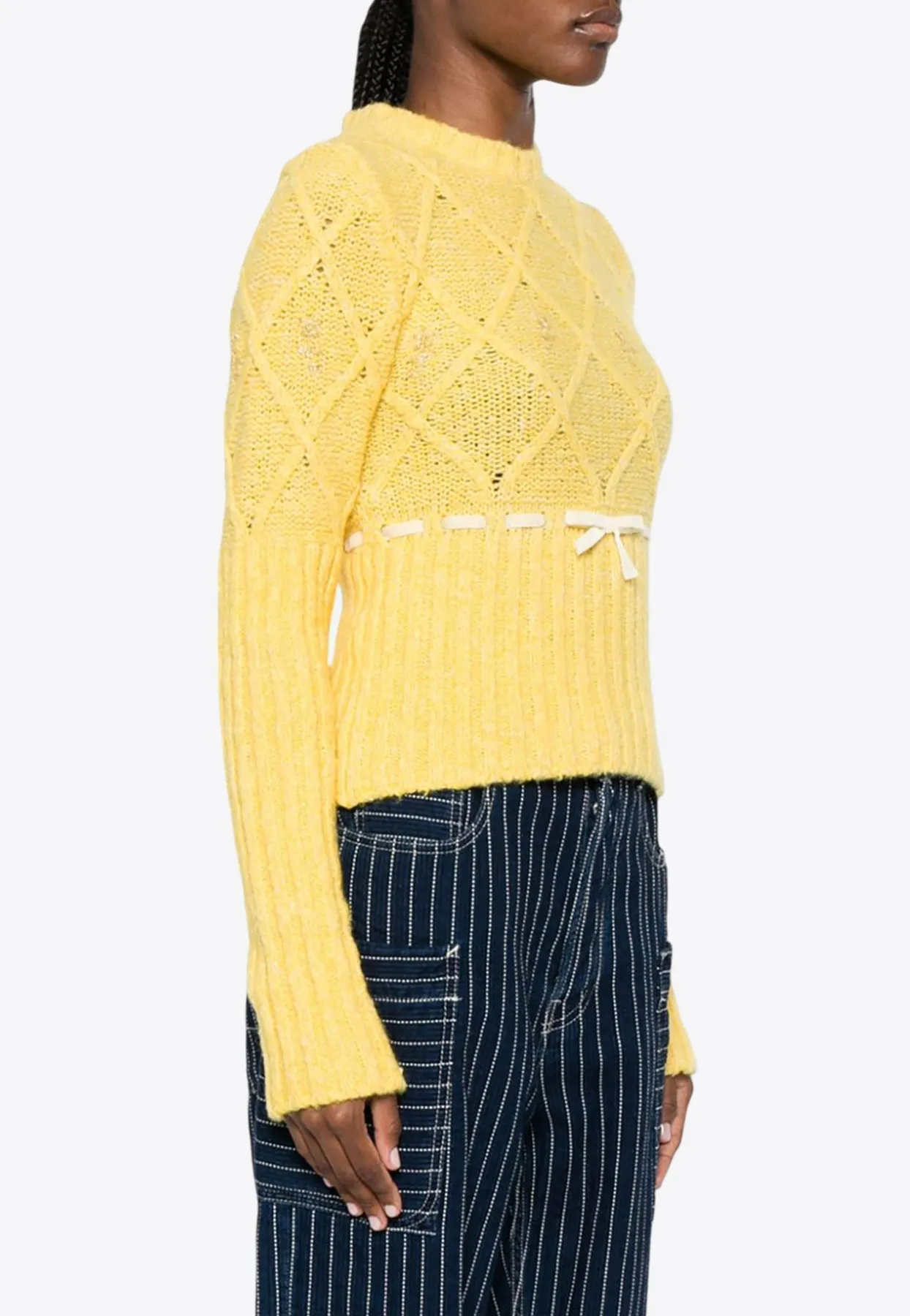 Oma Interwoven Knitted Sweater