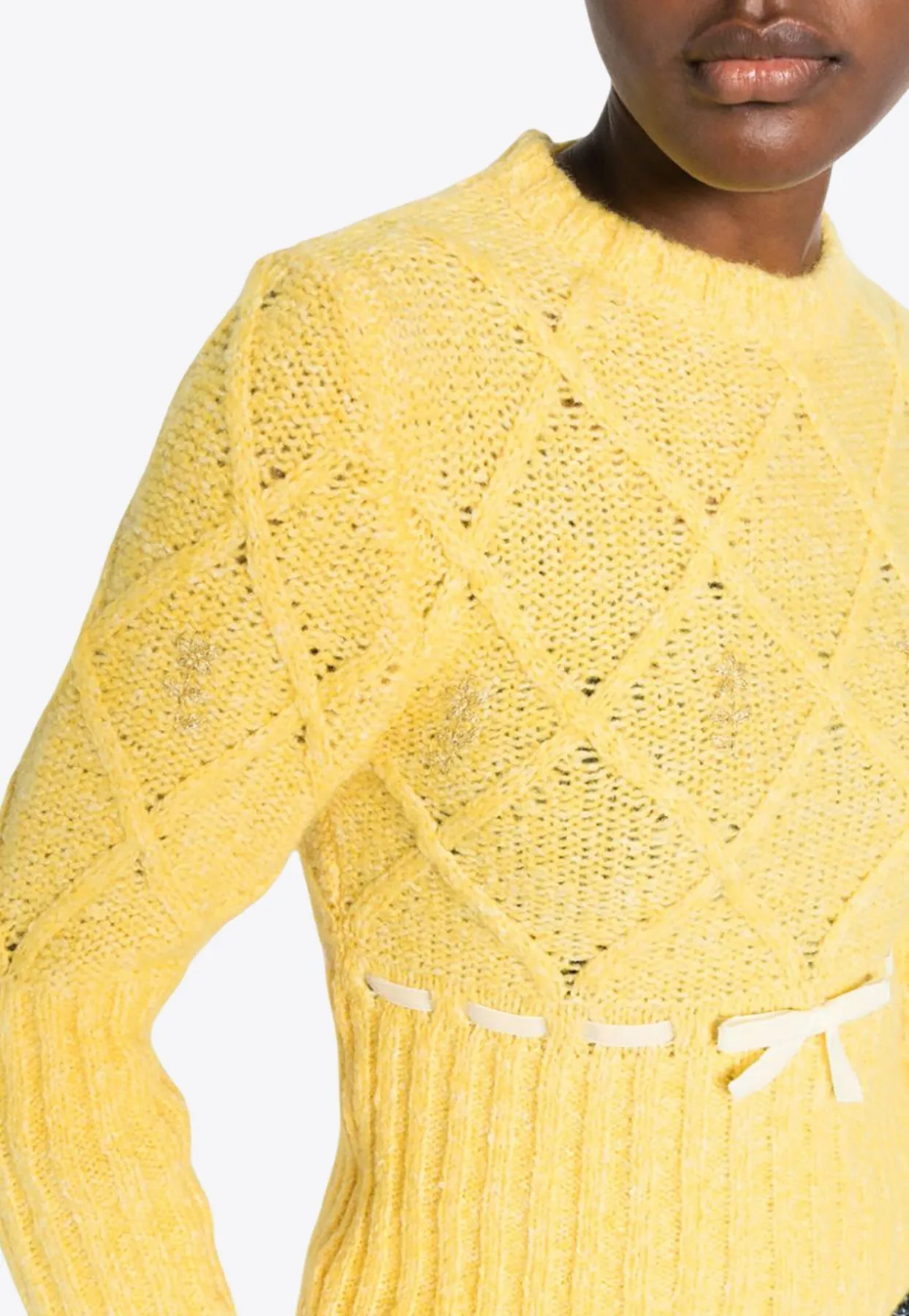 Oma Interwoven Knitted Sweater