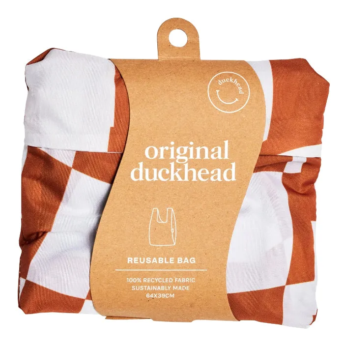 Original Duckhead Reusable Bag Peanut Butter Checkers