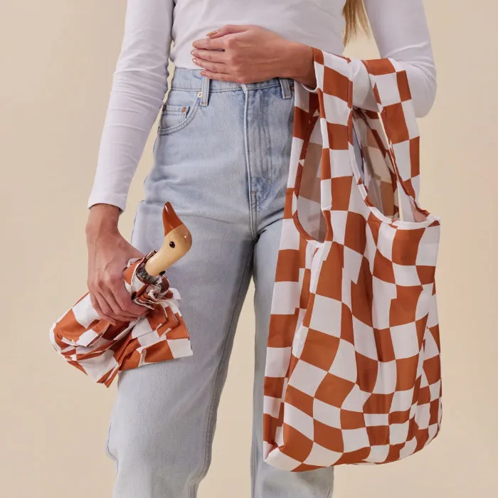 Original Duckhead Reusable Bag Peanut Butter Checkers