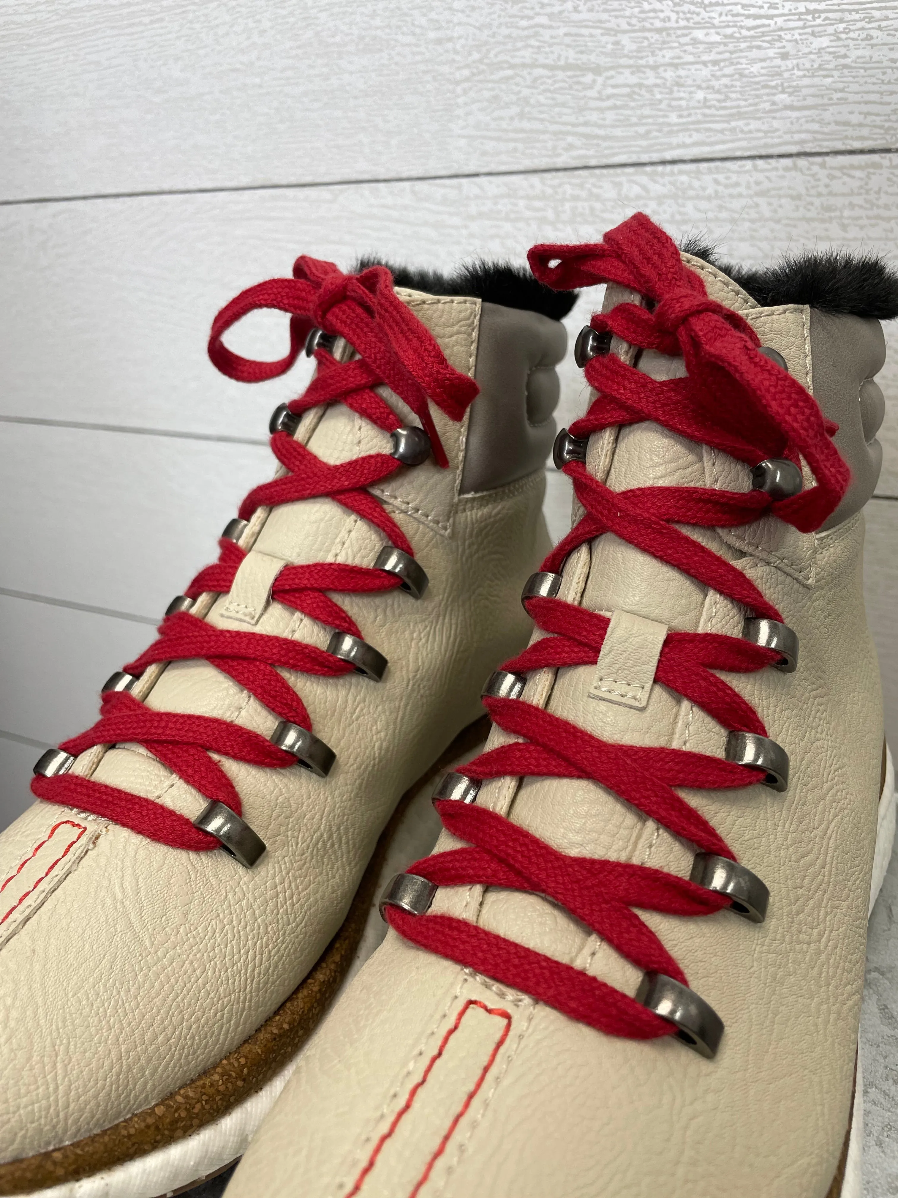 OTBT | Buckley Boot | Khaki & Red