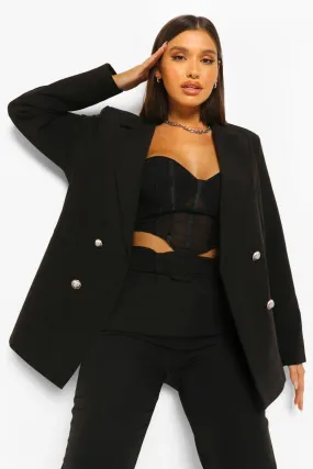 Oversized Double Breasted Blazer