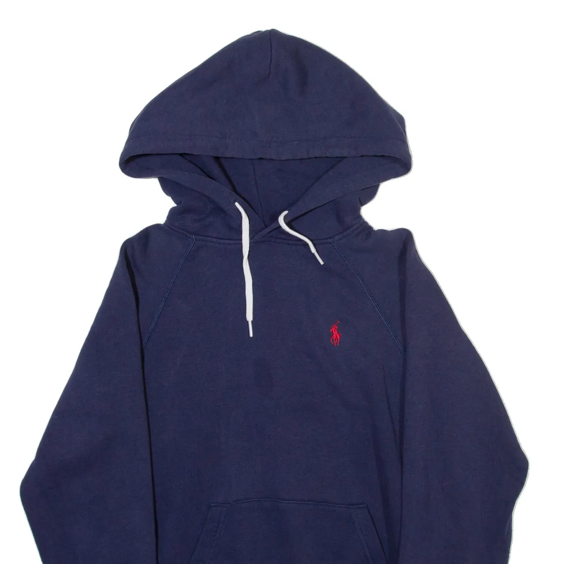 POLO RALPH LAUREN Mens Blue Hoodie S