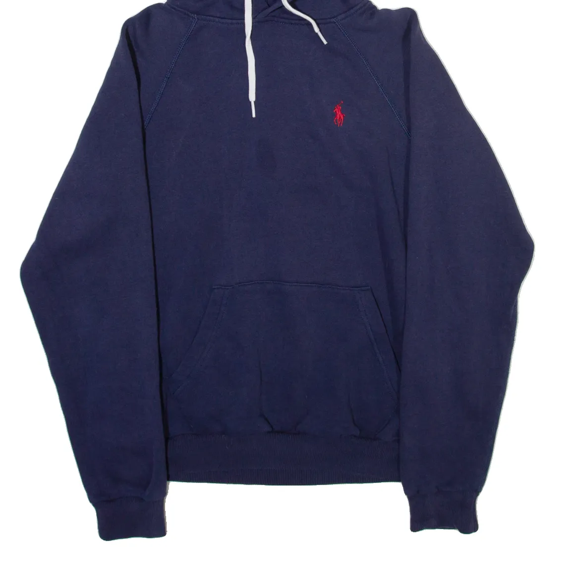 POLO RALPH LAUREN Mens Blue Hoodie S