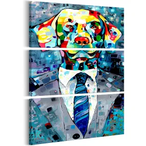 Quadro Dog in a Suit (3 Parts)