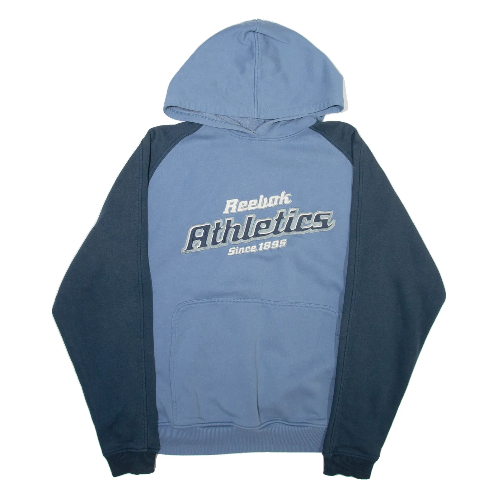 REEBOK Mens Blue Hoodie S