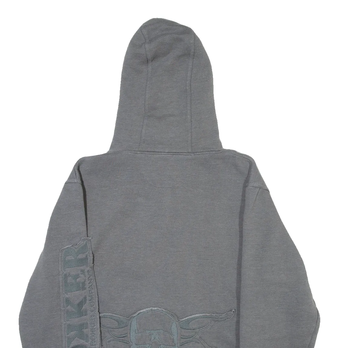 ROKKER Mens Grey Hoodie S