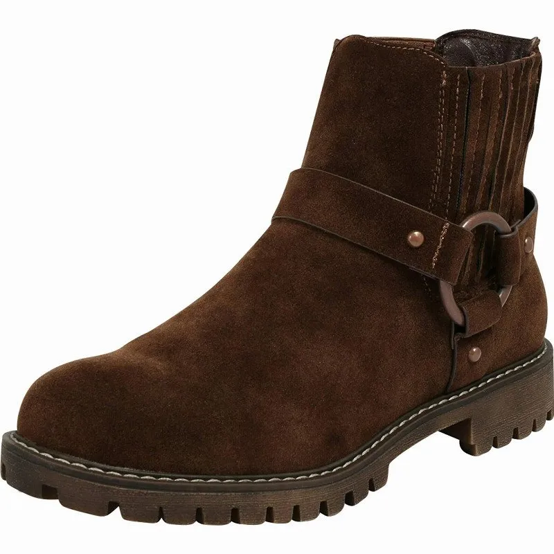 Roxy ROAD TRIP - FAUX SUEDE BOOTS FOR WOMEN BROWN