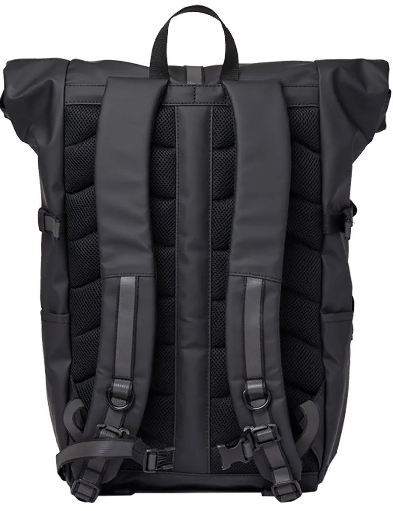 Sandqvist Ruben 2.0 Rolltop Backpack Black