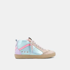 Shu Shop Kids Riley Aqua Sneaker