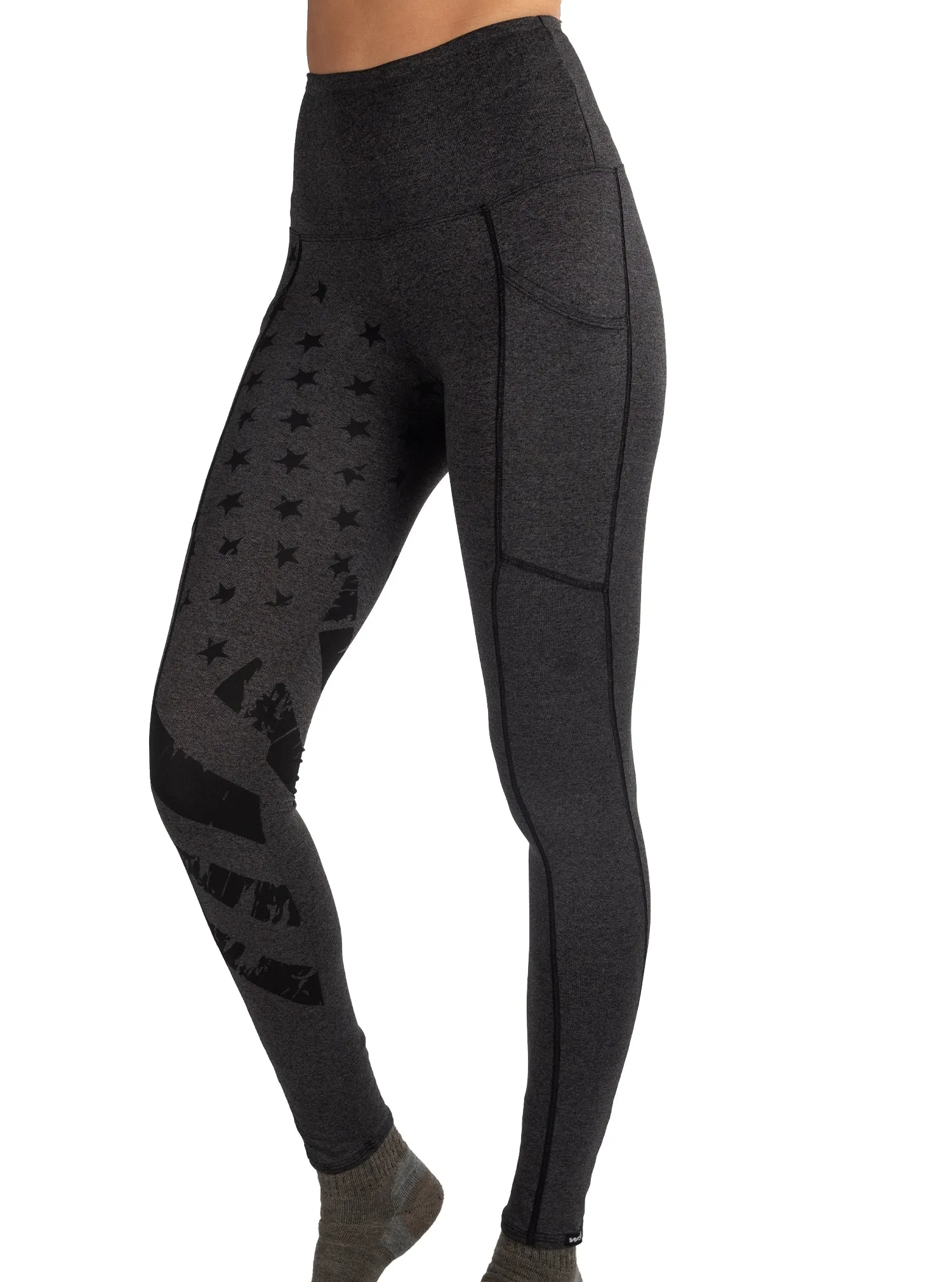 SoftTECH Pro Flag Pocketed Leggings