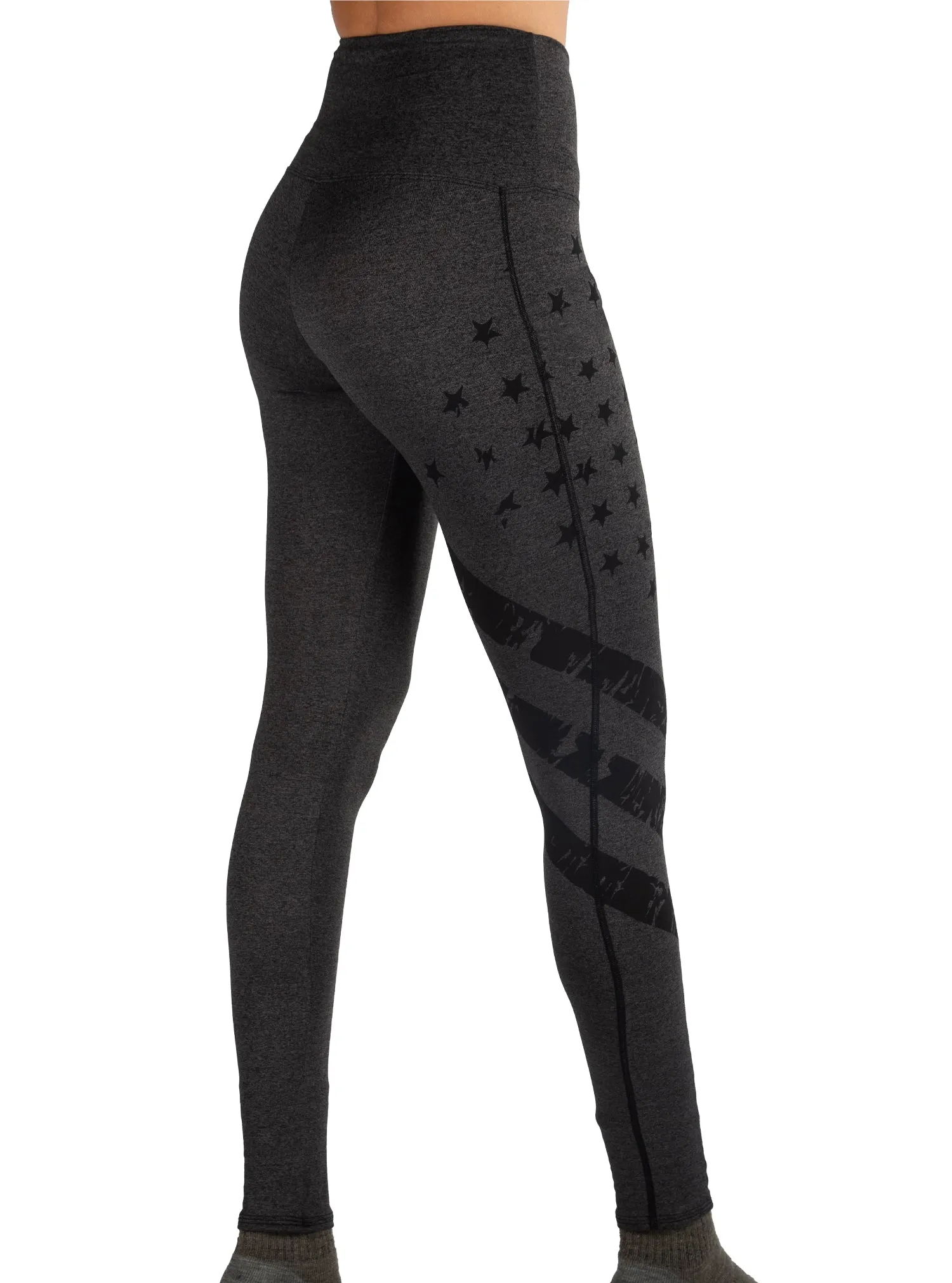 SoftTECH Pro Flag Pocketed Leggings