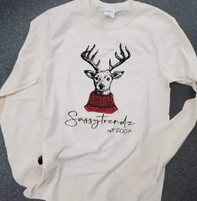 STB Deer Christmas Tee