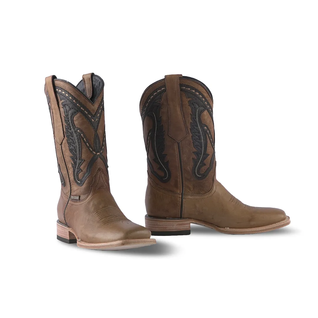 Texas Country Western Boot Frida Miel E619