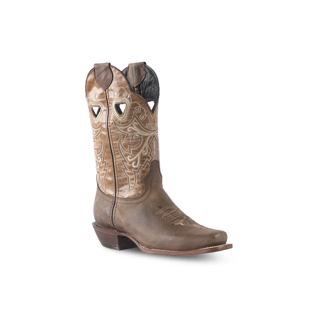 Texas Country Women's Western Boot Cedro Camel E316