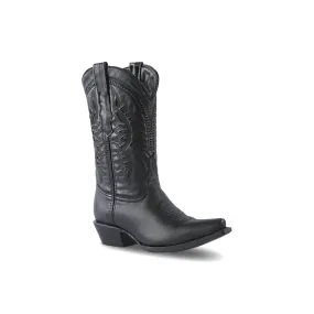 Texas Country Women's Western Boot Rush Black Snip Toe E720