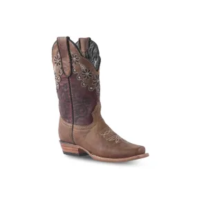 Texas Country Womens Western Boot Sierra Miel Frontier Toe E387