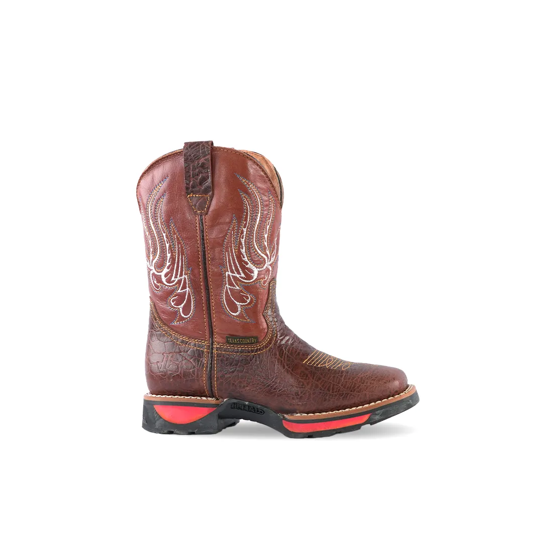 Texas Country Work Boot Jurasic Miel 6080