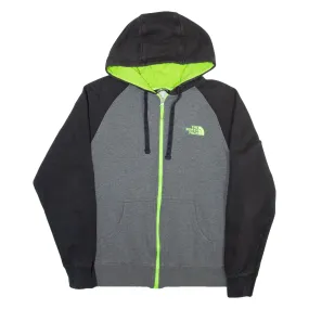 THE NORTH FACE Mens Grey Hoodie Full Zip M