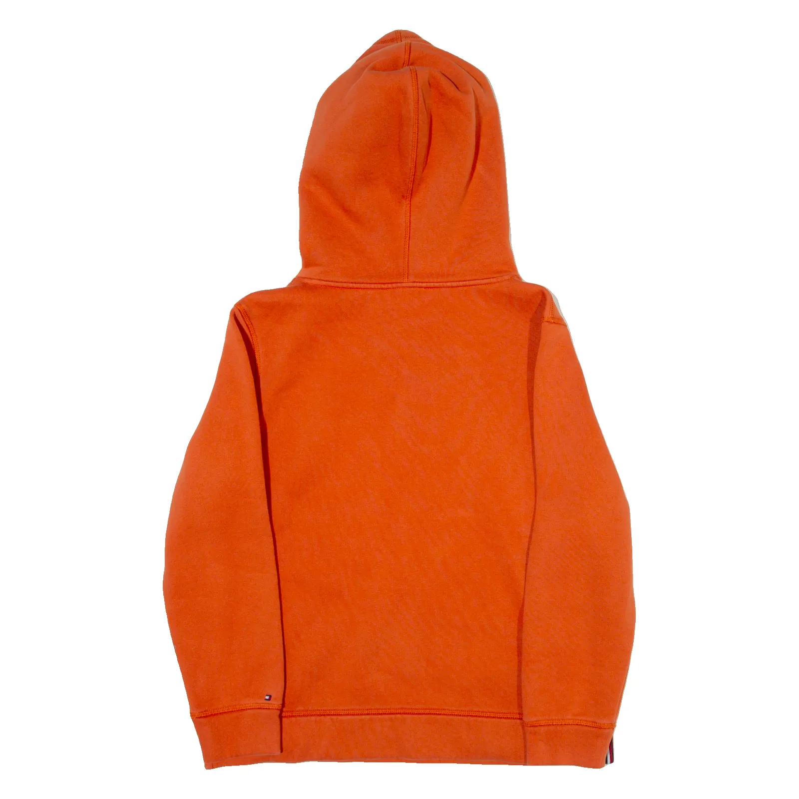 TOMMY HILFIGER Mens Orange Hoodie S