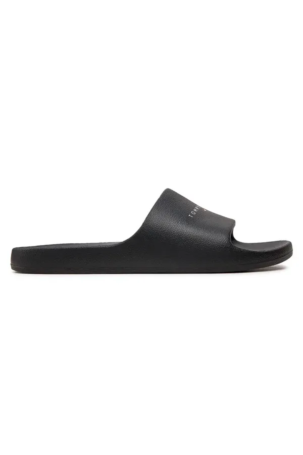 Tommy Hilfiger Women Logo Slides Black