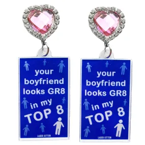 Top 8 Boyfriend Charm Earrings