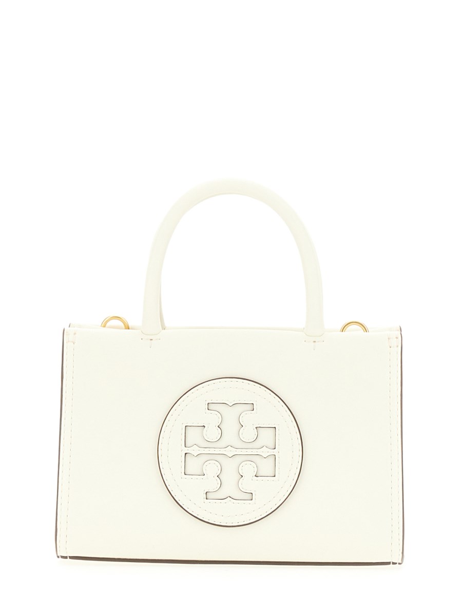 TORY BURCH    ELLA MINI FAUX LEATHER TOTE BAG