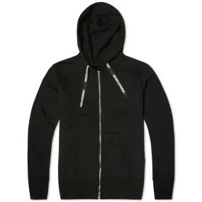 Uniform Experiment Tape Line Zip Up HoodyBlack