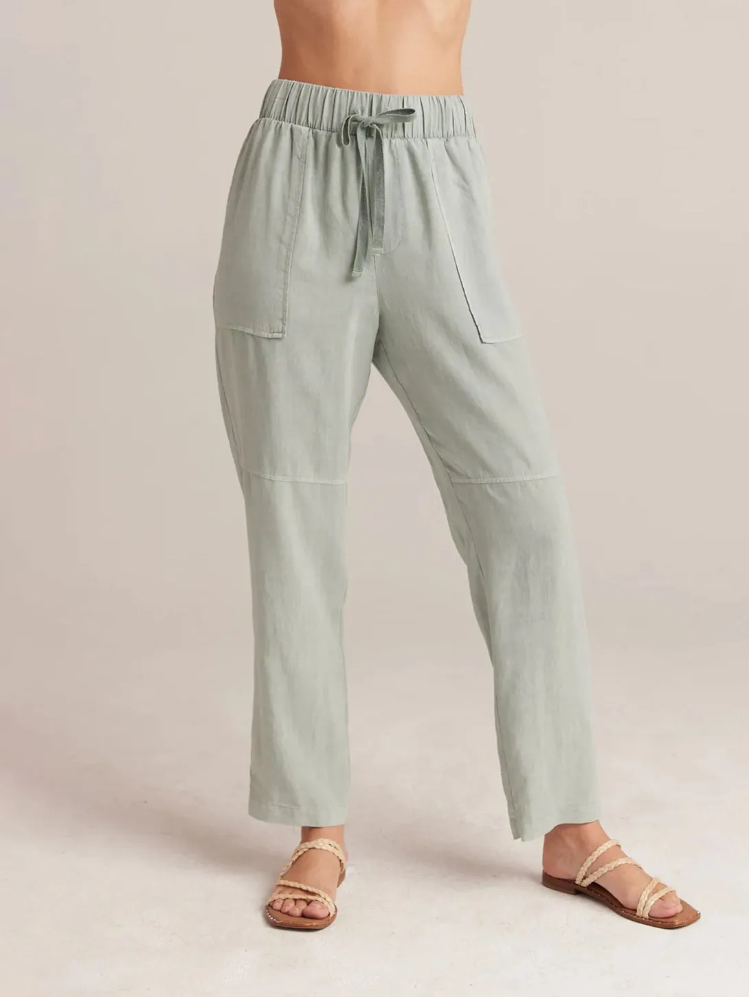 Utility Tie Trouser - Oasis Green