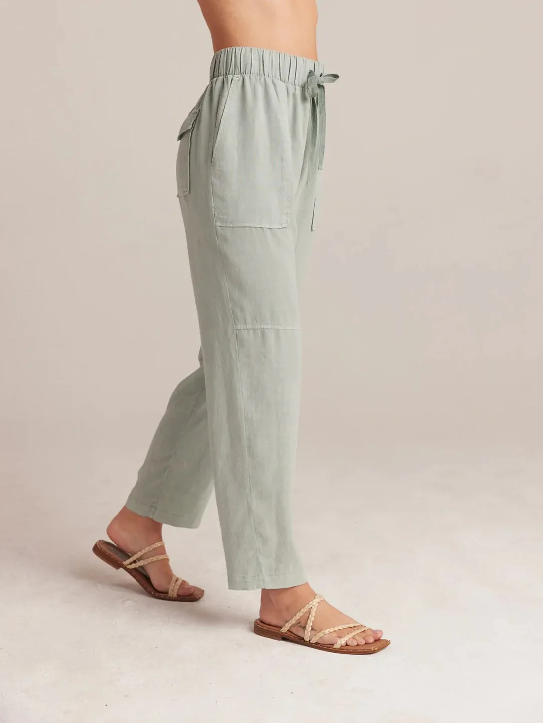 Utility Tie Trouser - Oasis Green