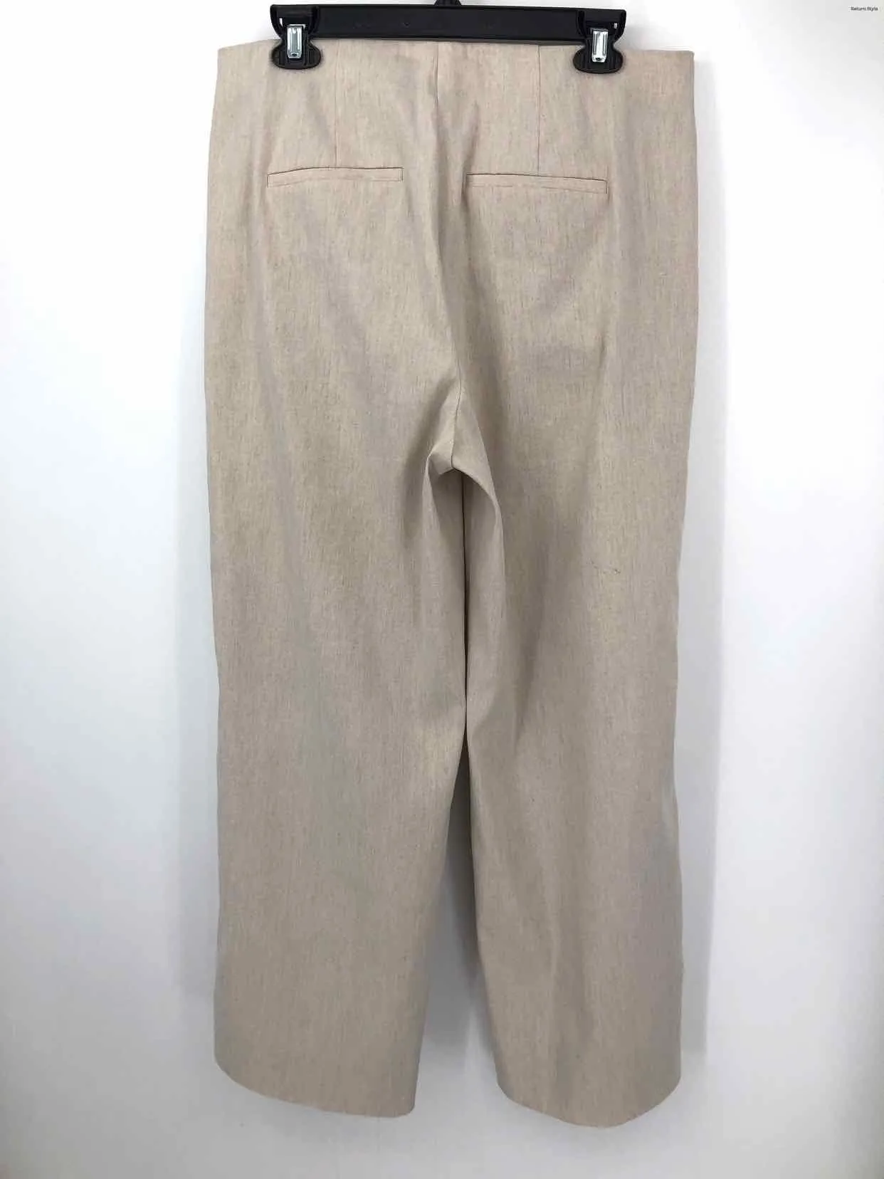 VINCE Beige Linen Blend Slacks Size 12  (L) Pants