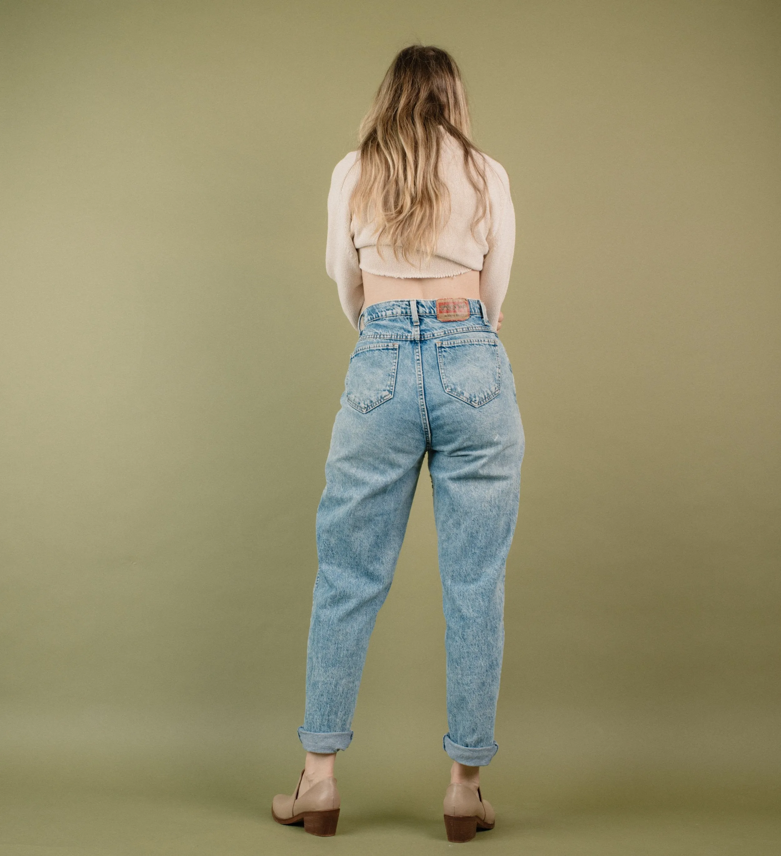 Vintage SASSON Medium Wash Denim Pants (S/M)