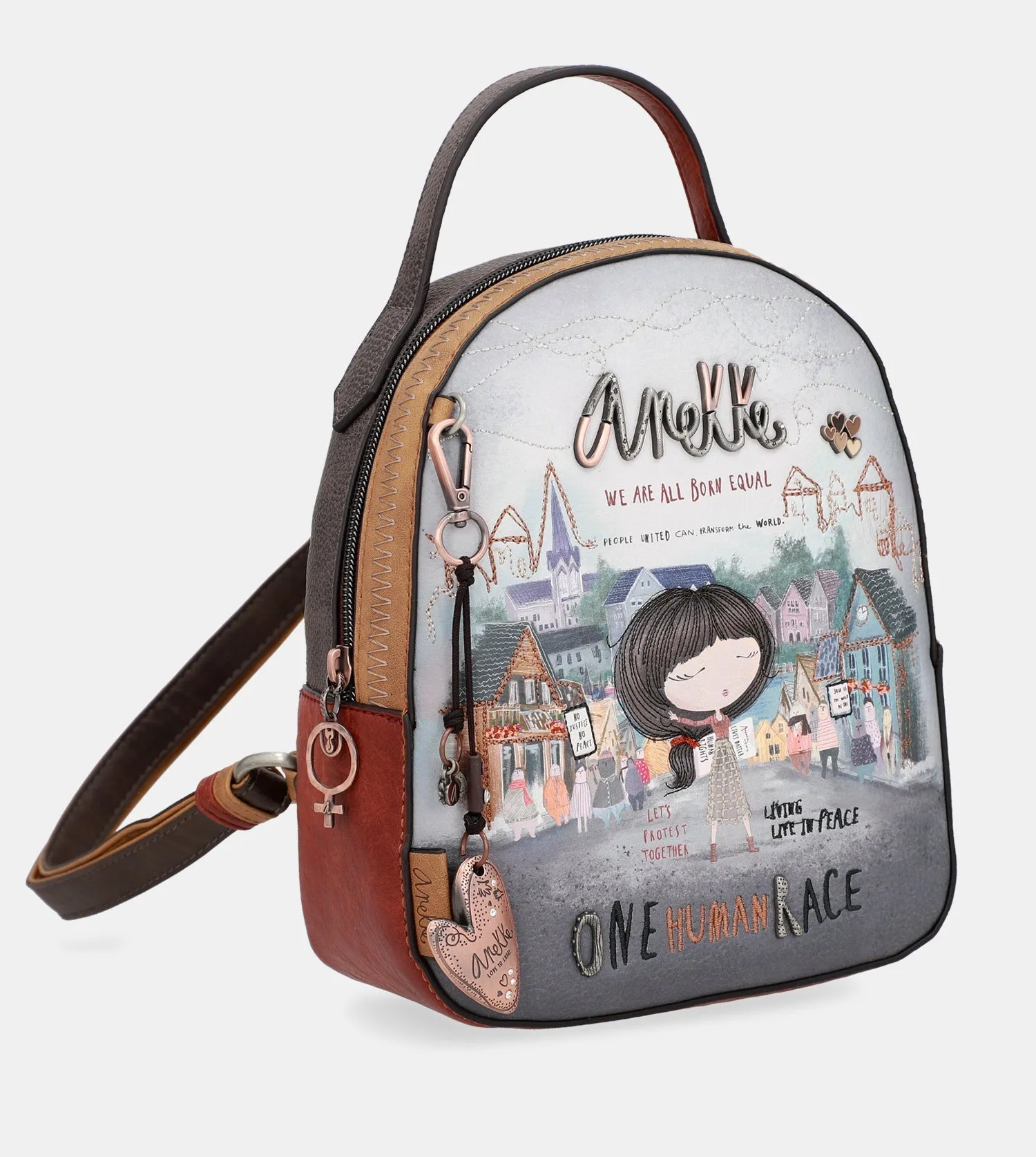 Voice printed backpack